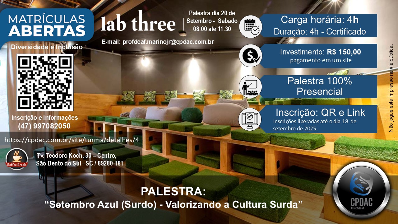 Palestras e Minicursos